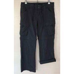 PrAna • 8 • Sage Convertible Outdoor Hiking Trail Cargo Pants Grey